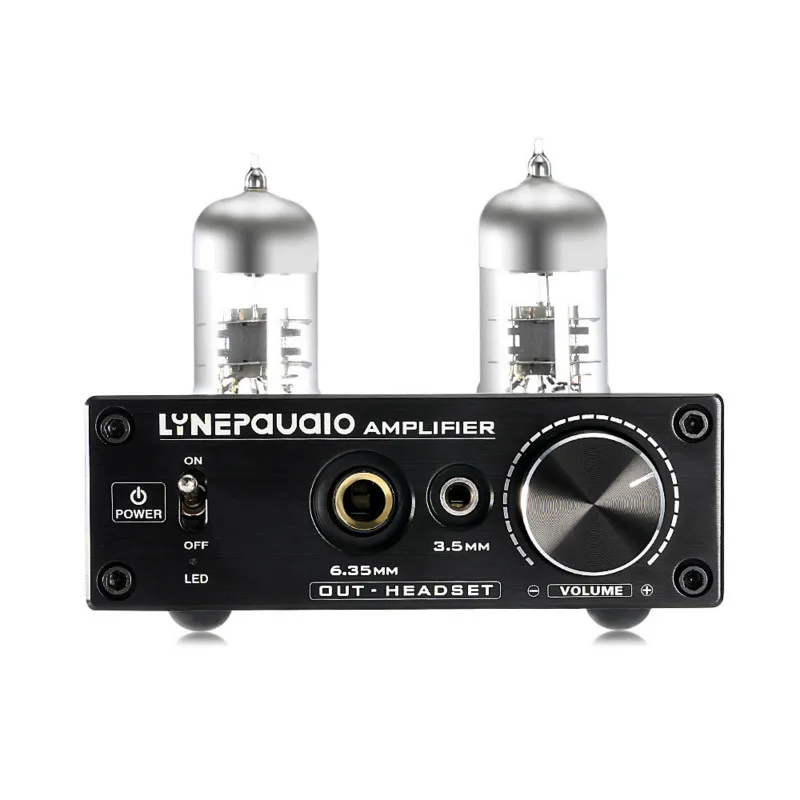 

Mini Valve Tube Headphone Amplifier Low Ground Noise HIFI Integrated Stereo Amplifier Audio Pre-Amp for PC Speaker earphone