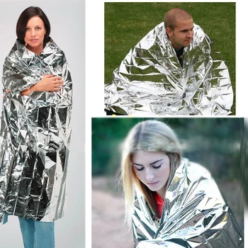 

Outdoor Water Proof Emergency Survival Rescue Blanket Folding Emergency Blanket Mylar First Aid Emergency Blanke Camping 2020