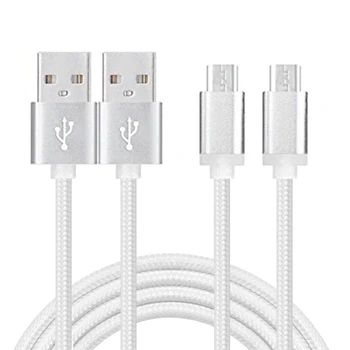 

2 Packs 10 Feet Long Micro- USB Android Charger Line Fast Charging Line for Lg G4 Aristo Stylo 3 K30 K20 V10, Moto Droid Turbo 2