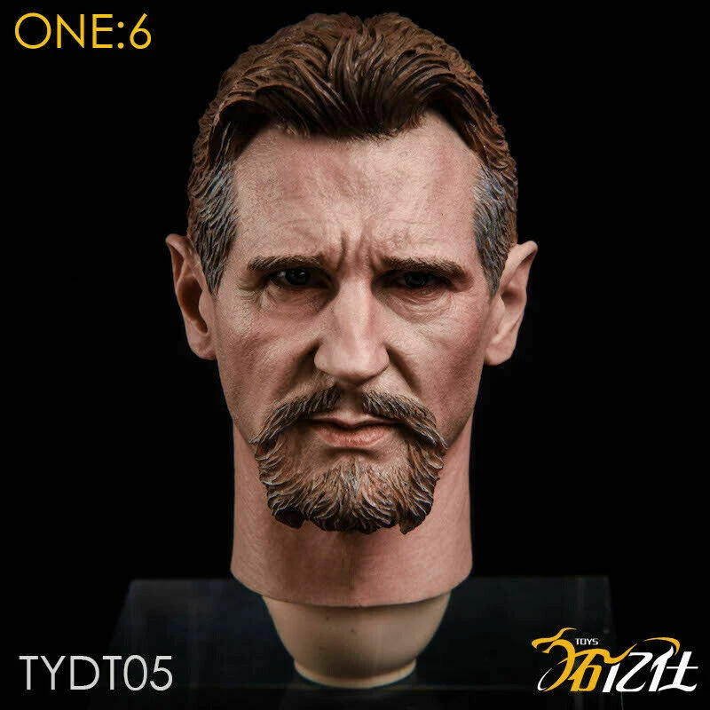Новинка 1/6 TYDT05 Лиам нисон Ra's al Ghul голова скульптура Fit 1" мужские игрушки-части тела