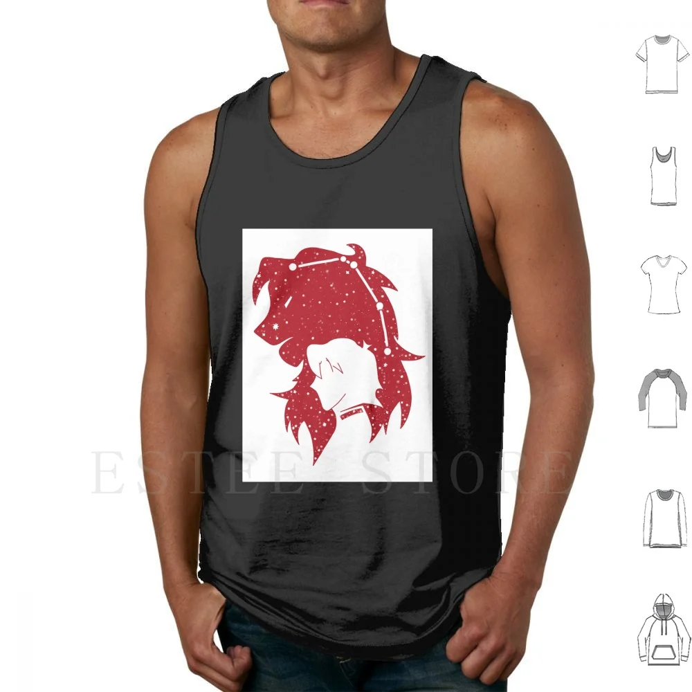 Canottiere Leone Rosso E Tecnica Canotte Senza Maniche Voltron Voltron Rosso Leone Rosso Joe Kogane Red Paladin Black Paladin