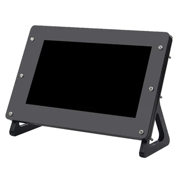 

7inch Holder LCD Display With Screws Acrylic Frame Housing Home Monitor Protective Touch Screen Case Cover For Raspberry Pi