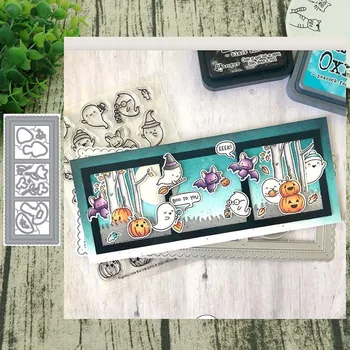 

Long window METAL CUTTING DIES Stencil Scrapbooking Photo Album Card Paper Embossing Craft DIY