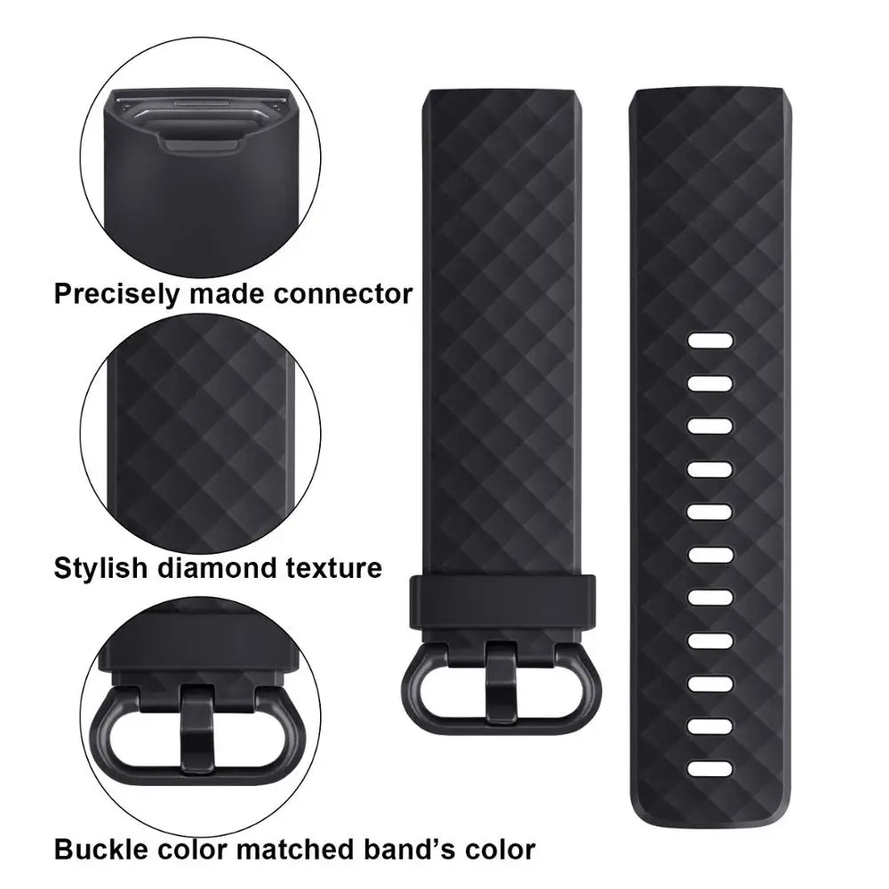 Рисунок 3 - Ремешок силиконовый для Fitbit Charge 3 SE