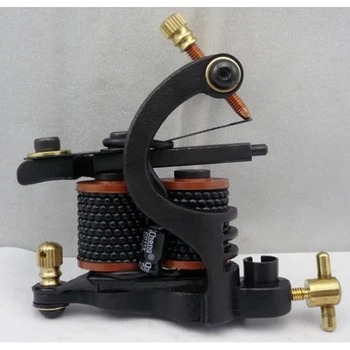 

Hot Selling Tattoo Machine High Quality 10 Sets Of Coil Tattoo Machine And Liner Shader Iron Tattoo Supplies