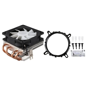 

XUEYUFENGSHEN CPU Cooler 4 Pure Copper Heat Pipe Cooling Tower Down Pressure Cooling System 9 cm CPU Cooling Fan CPU Radiator fo