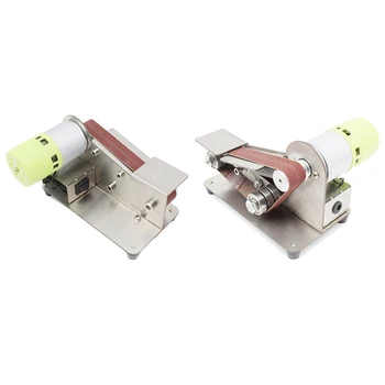

Sander Belt Machine 150W Electric Belt Sander Polishing Grinder Sander Grinding Tool Cutter Edges Sharpener