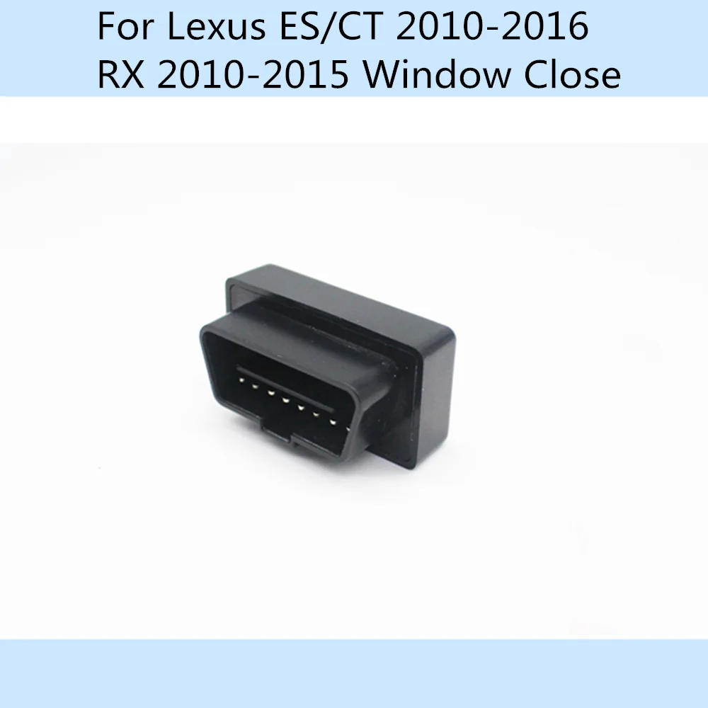 Car Obd 4 Door Window Closer Automatically 10km/h Speed Lock Unlock Plug And Play For Lexus Es