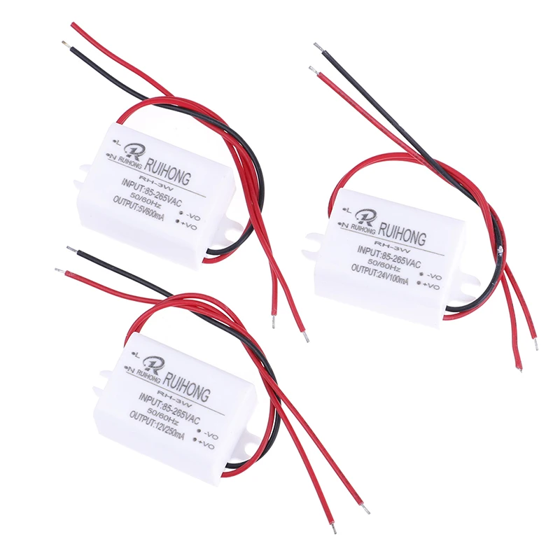AC-DC Питание модуль AC110V 220V 230V DC/DC 3 V 5V 12V Мини преобразователя постоянного тока. |