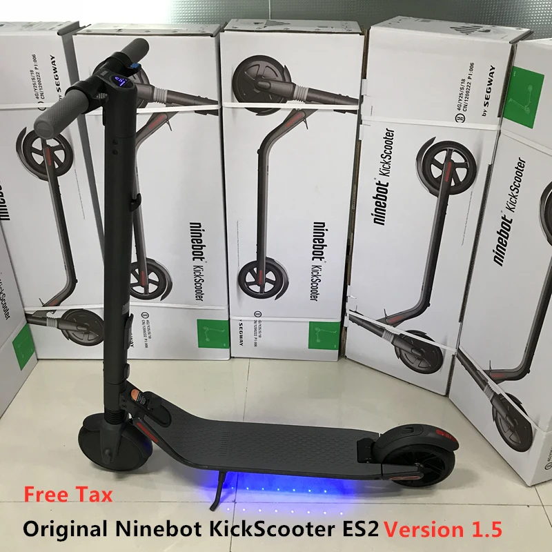  Original Ninebot KickScooter ES2 Version1.5 25 km/h Lightweight Smart Electric Scooter Foldable Hov