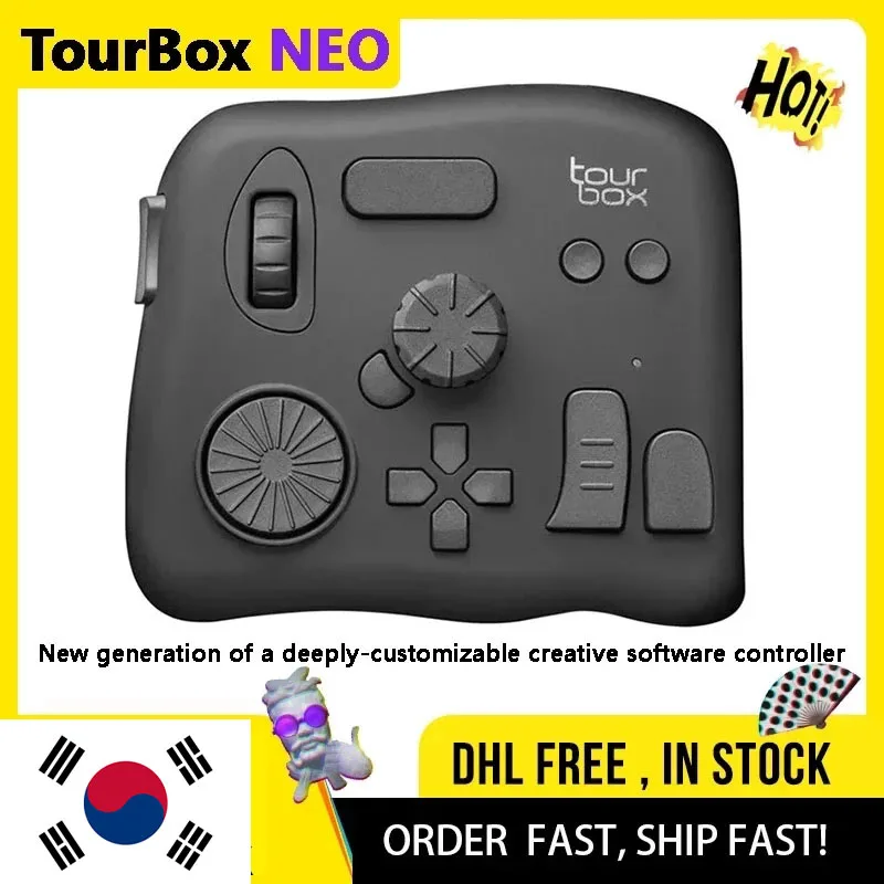 Консоль для редактирования фотографий и видео Tourbox neo усовершенствованный