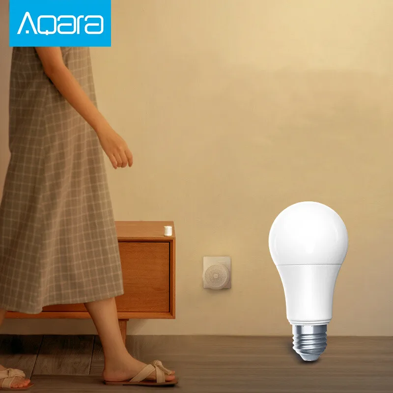 AQara ZNLDP12LM светодиодный смарт-лампочка E27 светодиодный светильник синхронизации Mijia приложение дистанционное управление Голосовое управление работа с Apple Homekit