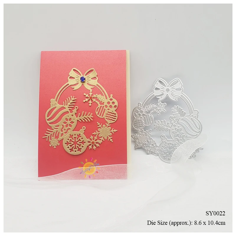 

Christmas Metal Cutting Dies for DIY Scrapbooking Album Cardmaking Decorative Embossing Making Greeting Card Paper Craft