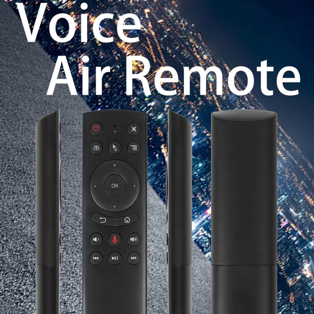 

G20S 2.4G Wireless Air Mouse Gyro Voice Control Sensing Universal Mini Keyboard Remote Control For PC Android TV Box