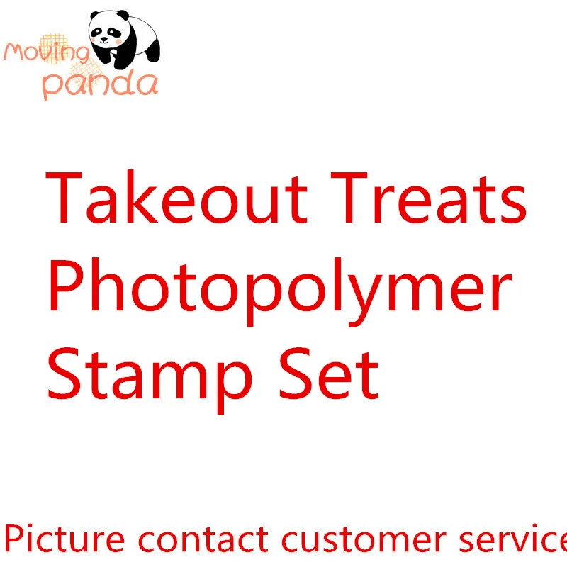 

JC004 Takeout Treats Metal Cutting Dies and stamps DIY Scrapbooking Card