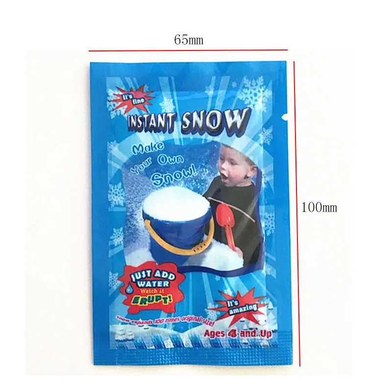 Рождественский искусственный снег мгновенный Snow Powder Снеж. Порошок пушистый