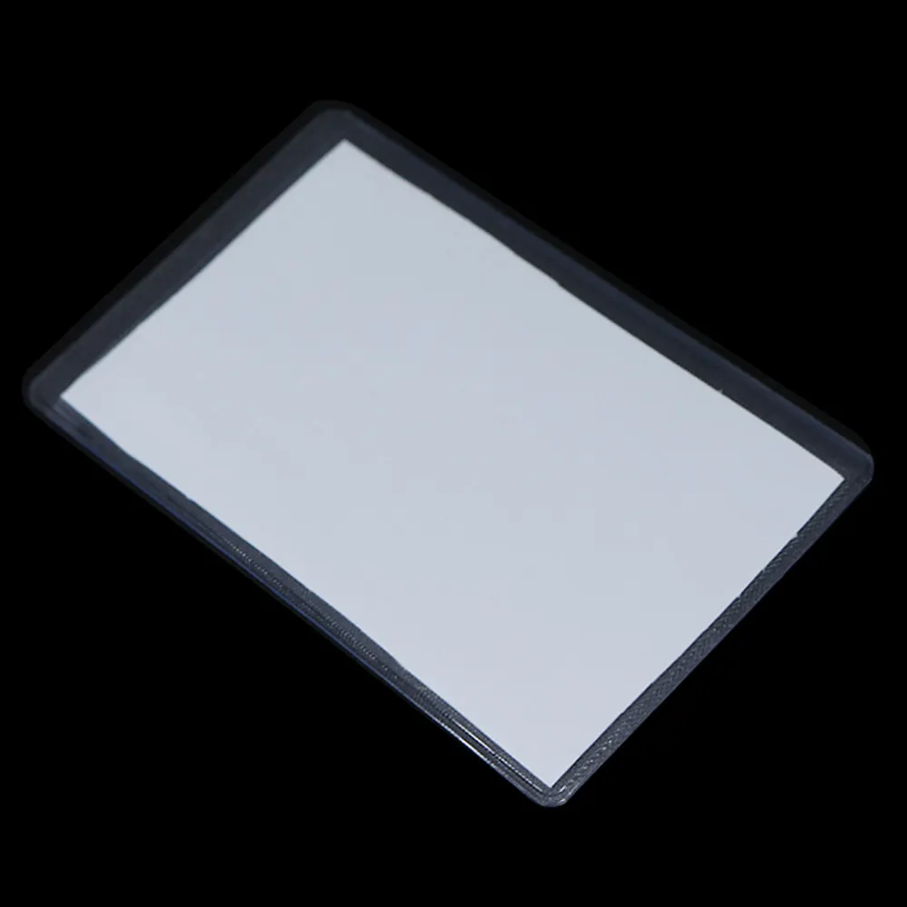 

200pcs 6*9.6cm Matte Clear Plastic ID Credit Card Holder Protector Cover Sleeves Dustproof Waterproof Transparent