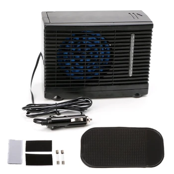 

Adjustable 12V Car Air Conditioner Cooler Cooling Fan Water Ice Evaporative without Vane Electric Wall Mounted Natural Wind