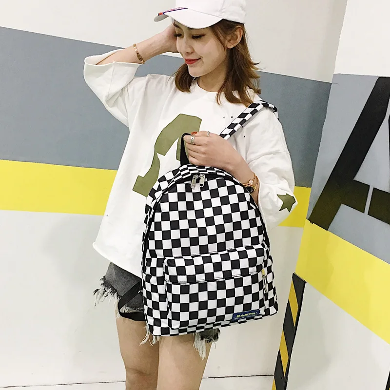 

WOMEN'S Bag Shoulder Fashion Nylon Backpack Korean-style Schoolbag Large Capacity Shopping Soft Girl Trend Backpack