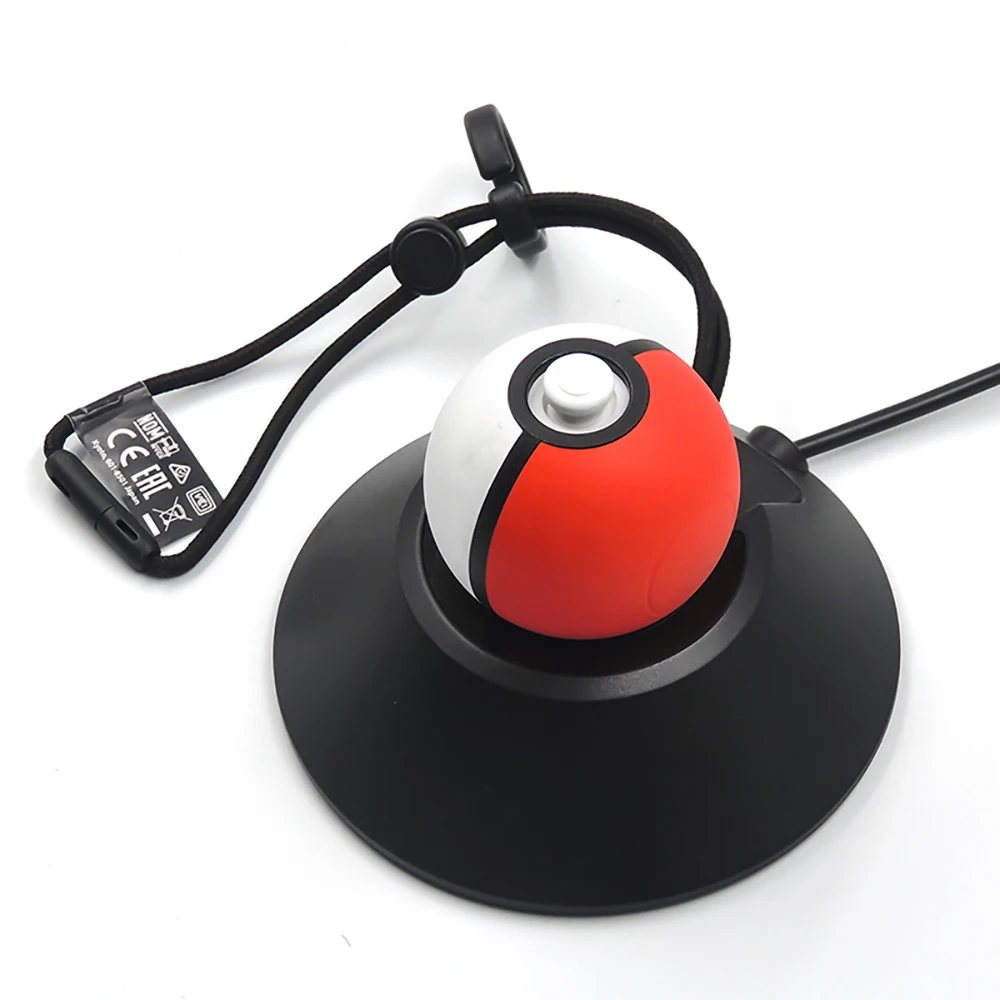 

NS Pokemon Poke Ball Plus Charging Dock for Nintendo Switch HBS-144 Desktop Indicator Light Pokeball Charger Stand for N-Switch