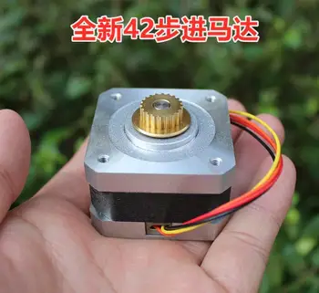 

2pcs/lot 42 Stepper Motor 2 Phase 4 Wire Stepper Motor Printer Stepper Motor with MXL Synchronous Wheel