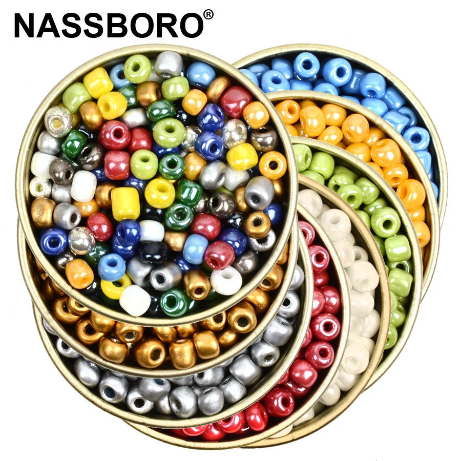 

Approx.4mm Seedbeads/ Glass Beads Czech/Beads & Jewelry Making/Big Hole Beads/Diy/Charm/Jewelry Accessories/ Craft /Wholesale