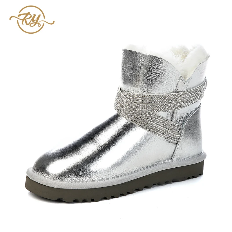 RY-RELAA ботильоны для женщин INS/роскошная дизайнерская обувь для женщин из натуральной кожи зимние ботинки женские зимние ботинки на платформе