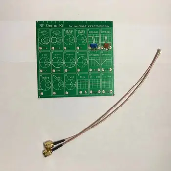 

Free shipping RF Demo Kit For NanoVNA VNA RF Test board Vector Network Test Filter / Attenuator