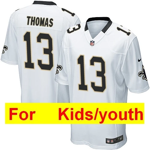 Молодежная игра в Орлеан Элвин Камара Drew Brees Marshon Lattimore Майкл Томас Марк Инграм цветные спортивные футболки - Цвет: Темно-серый
