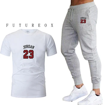 

Summer new track suit quick-drying men's sportswear suit brand gym leggings football training clothes sports running sportswear