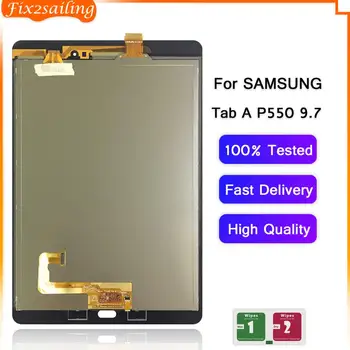 

For Samsung GALAXY Tab A 9.7 P550 P555 LCD Display Touch Screen Digitizer Assembly P550 P555 SM-P550 SM-P555 LCD Sensor Panel