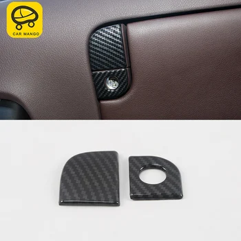 

CARMANGO for Lexus ES 2018 2019 ES200 ES300 ES260 Car Passenger Seat Storage Box Handle Trim Sticker Cover Interior Accessories