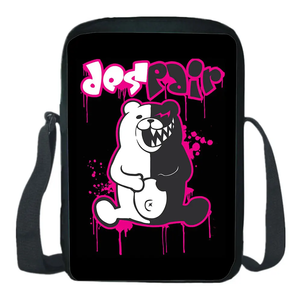 New Danganronpa Mini School Bag Backpack Casual Crossbody Bag Boy Girl Shoulder Bag Diagonal Small Backpack Light Phone Bag