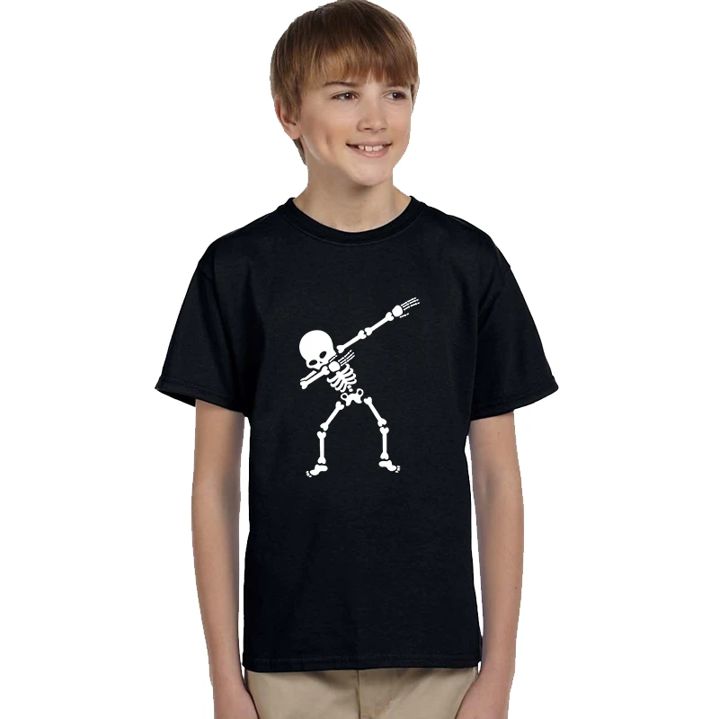 Camiseta de calavera Halloween, camisetas de esqueleto, camiseta de Hip Hop para adolescentes, ropa de Rock N Roll para niñas, Top de Jack Skellington|Camisetas| - AliExpress