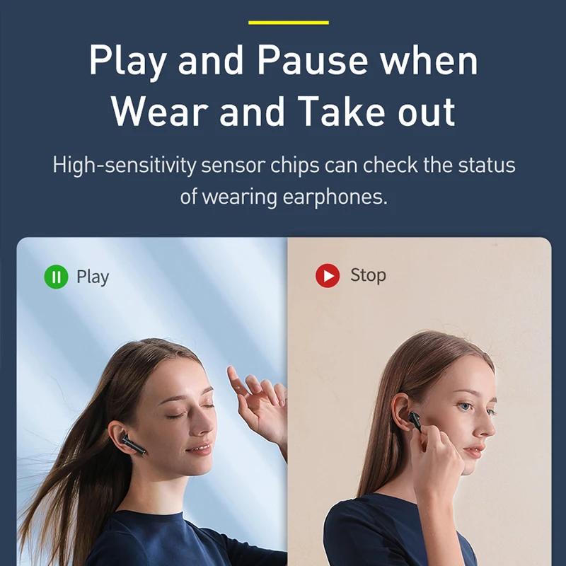 Baseus W05 TWS Wireless Earphone Bluetooth 5.0