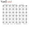 10PCS Th 5th Generation Marking Grid Paper For Head Body Eye Lattice Radio Frequency Beauty Paper 1