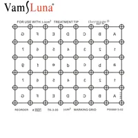 10PCS Th 5th Generation Marking Grid Paper For Head Body Eye Lattice Radio Frequency Beauty Paper 1