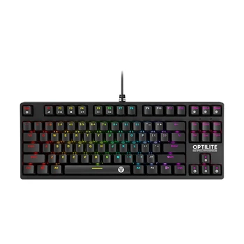 

Fantech MK872 Gaming Keyboard RGB Backlit Keyboard Optical Switch Mechanical Keyboard Waterproof E-Sports Mechanical Keyboard