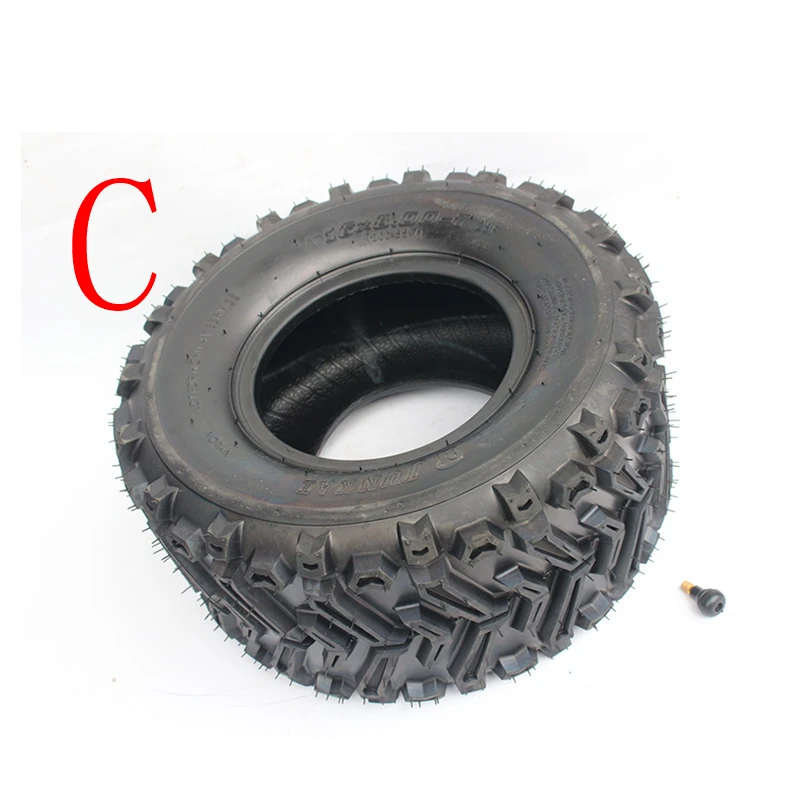 GO KART 16X8 7 polegada Tubeless Pneu