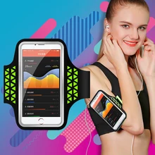 HAISSKY спортивный чехол для бега для iPhone 11 Pro Max XR 6 6s 7 8 Plus спортивный ремень повязка на руку для samsung Note 10 Xiaomi
