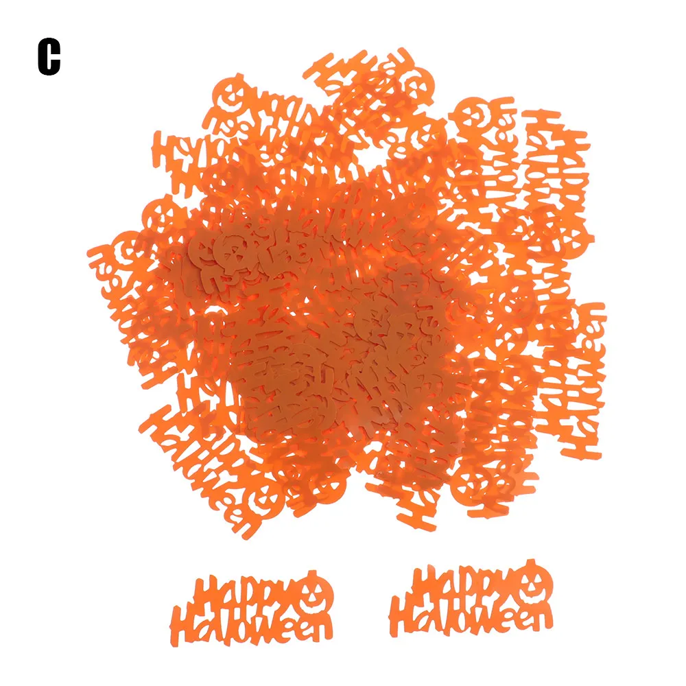 1 пакет 15 г Конфетти Для Хэллоуина Черный Оранжевый Фиолетовый паук летучая мышь кошка блестки DIY Хэллоуин украшения посыпать вечерние принадлежности - Цвет: Оливковый