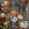 Nordic Loft Lava LED Pendant Lights Modern Design PVC Lighting Living Room Lamp Diningroom Bar Loft Restaurant Hanging Lights 3