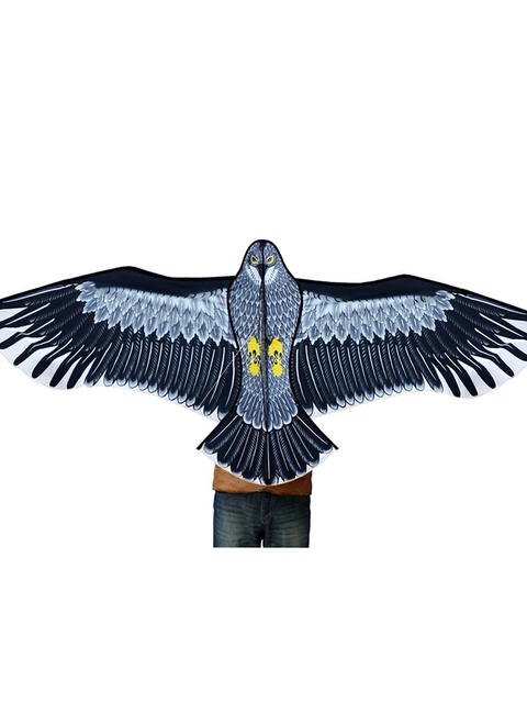 New Toys 1.8m Power Brand Huge Eagle Kite With String And Handle Novelty Toy Kites Eagles Large Flying 4