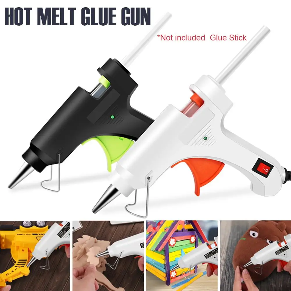 

20W 220V hot Melt Glue Gun Glue Sticks DIY Thermo Mini Adhesive Glue gun For Repair Heat Tools Home Improvement