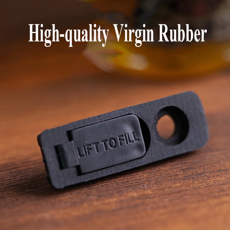 10pcs/Set Universal Reduce Gasoline Volatile Black Rubber Bottom & Copper Wired Cotton Wicks For Zippo Lighter Smoking Accessory
