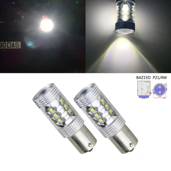 

2x Auto LED 1157 BA15D BAZ15D BAY15D 30W/50W/80W White/Red/Yellow 12V P21/4W Car Light Brake/Turn/Tail Lamp Bulbs