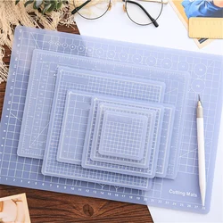 Tapis de coupe en PVC multi tailles, Patchwork, outils durables, bricolage à la main, plaque de coupe auto réparatrice, outil d'art de Cricut 