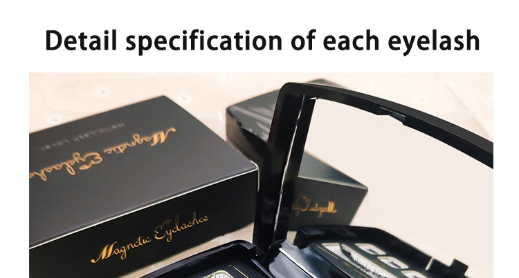 Магнитные накладные ресницы Natural Wispy 25 мм 3D искусственная норка Easy Fan Eye Lashes магнитные Накладные ресницы с 5 магнитами