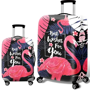 

Thicker Blue City Luggage Cover Travel Suitcase Protective Cover for Trunk Case Apply to 19''-32'' Suitcase Cover