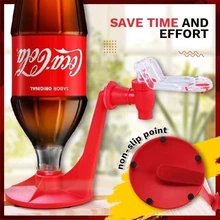 

Drinks Holders Mini Automatic Upside Down Drinking Fountains Cola Beer Beverage Switch Drinkers Hand Pressure Water Dispenser